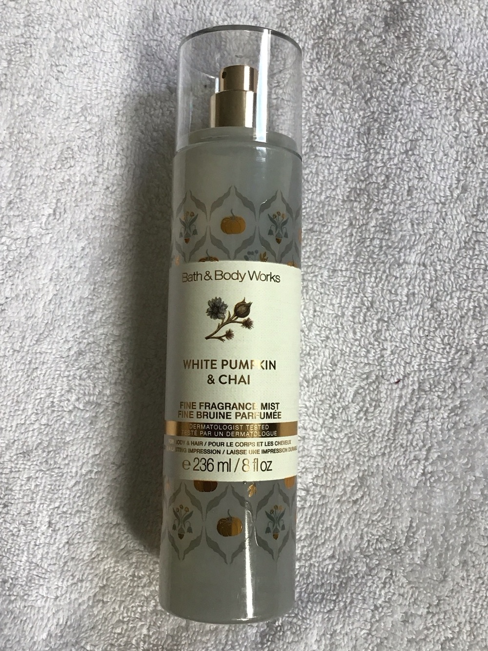 Bath & Body Works White Pumpkin & Chai mist